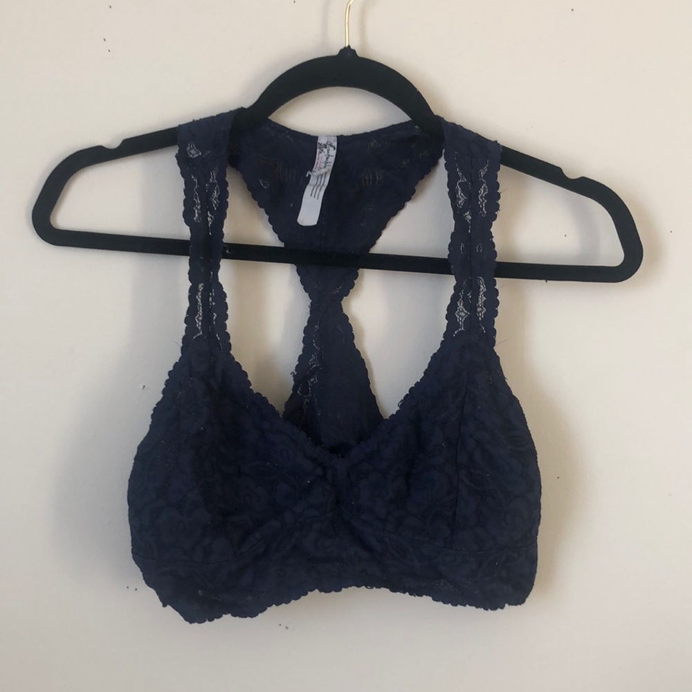 Free People Lace Racerback Bralette
